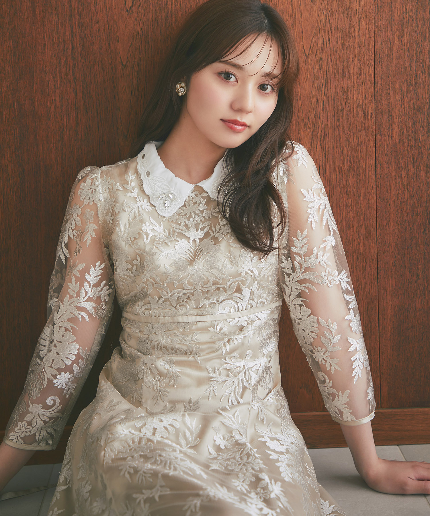 【美品 フラメンコ衣装】ホワイト アトリエ貴美恵 ワンピース ドレス 白 b4ad34cbab24456b01d460dc0ac6aa