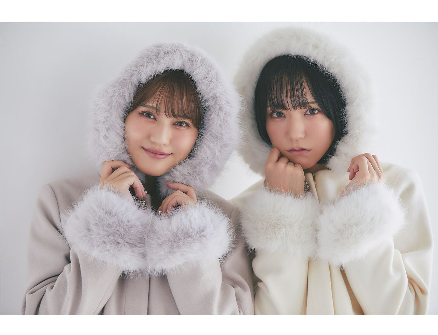 アナトリエ◎ショート　コート　ファー付き Super120'sウール フォックスファーショートダッフルコート
