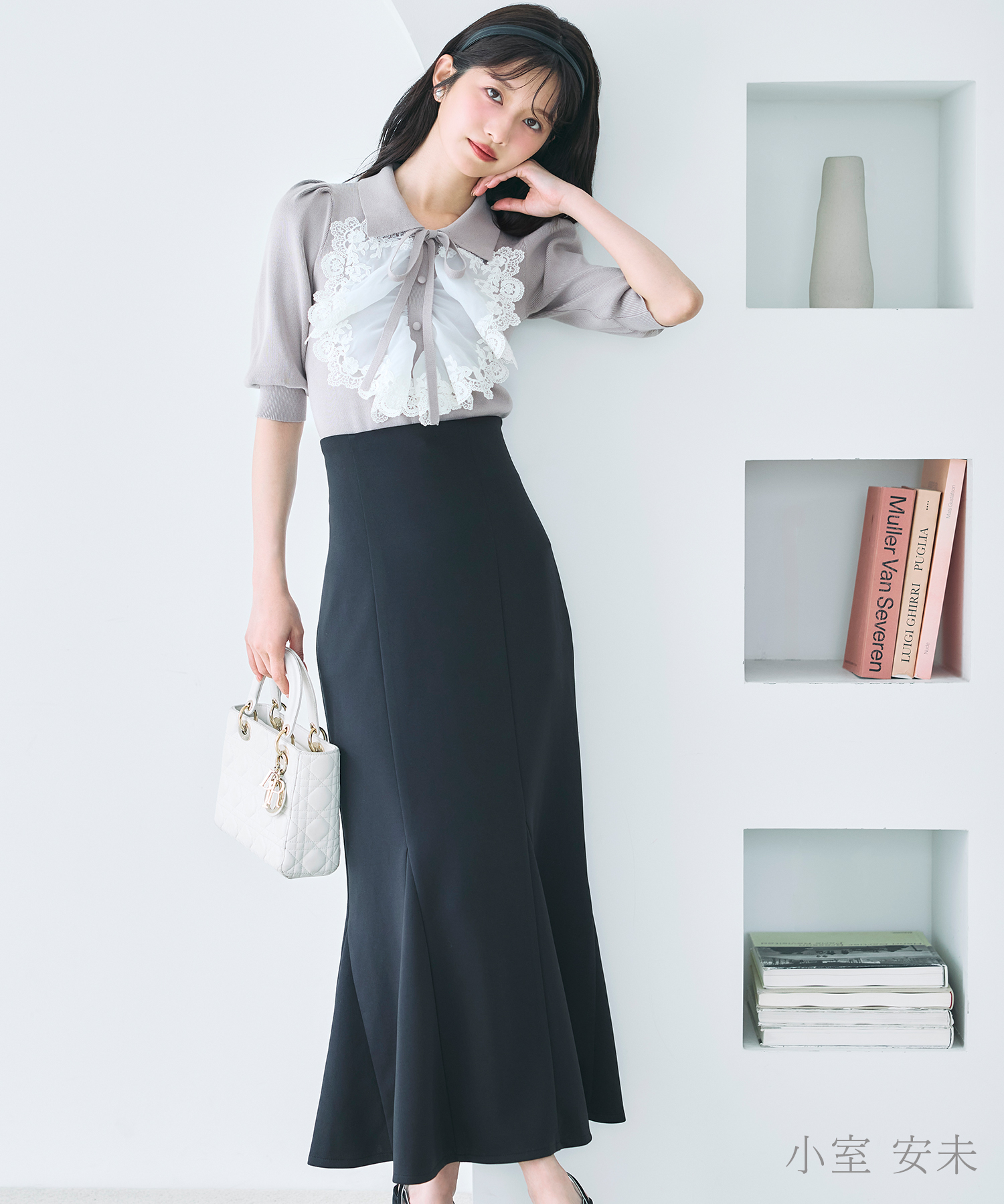 SENNE スリット入り　マーメイドスカート slit mermaid skirt（スリットマーメイドスカート）（スカート