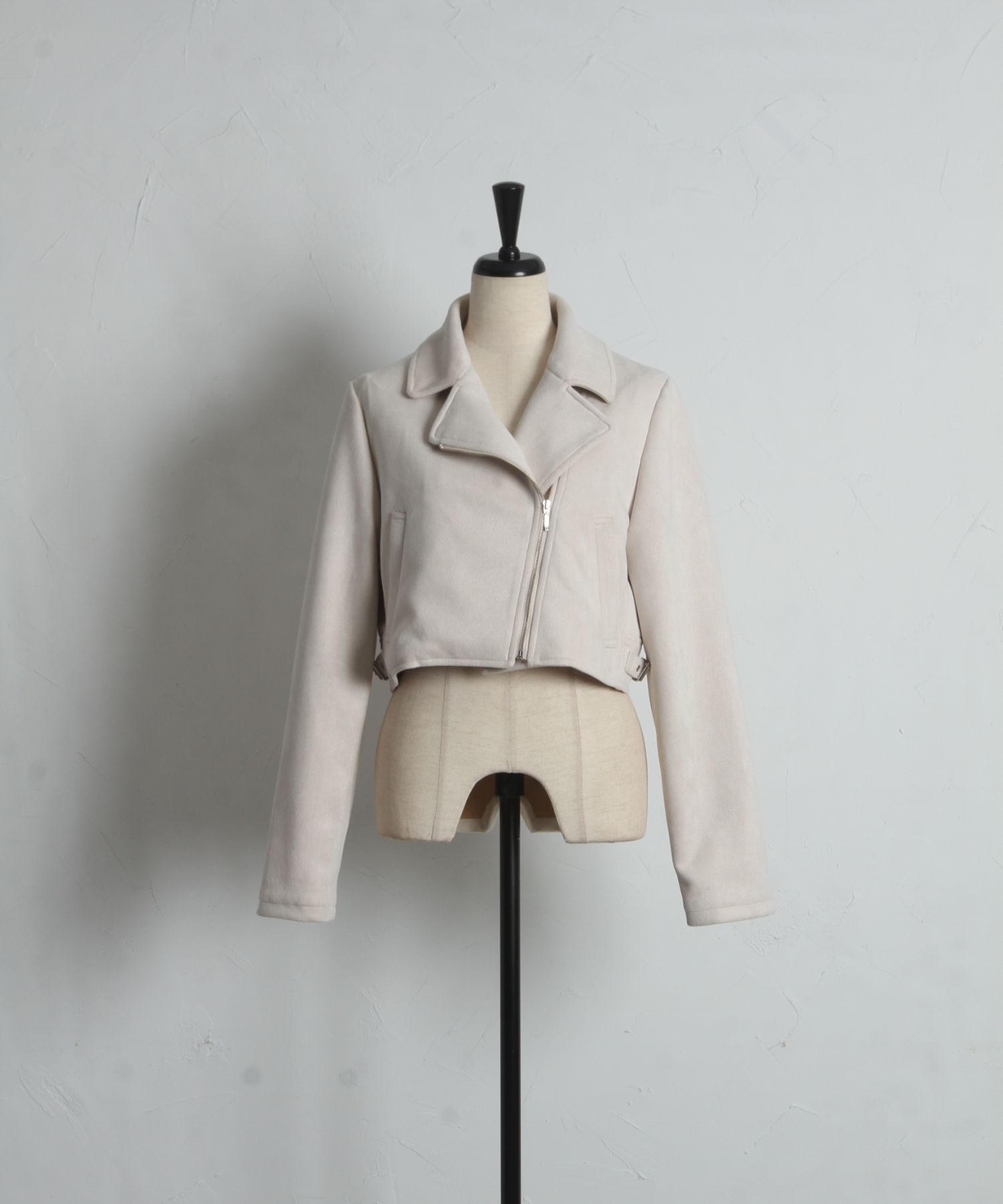 スエードライダースジャケット