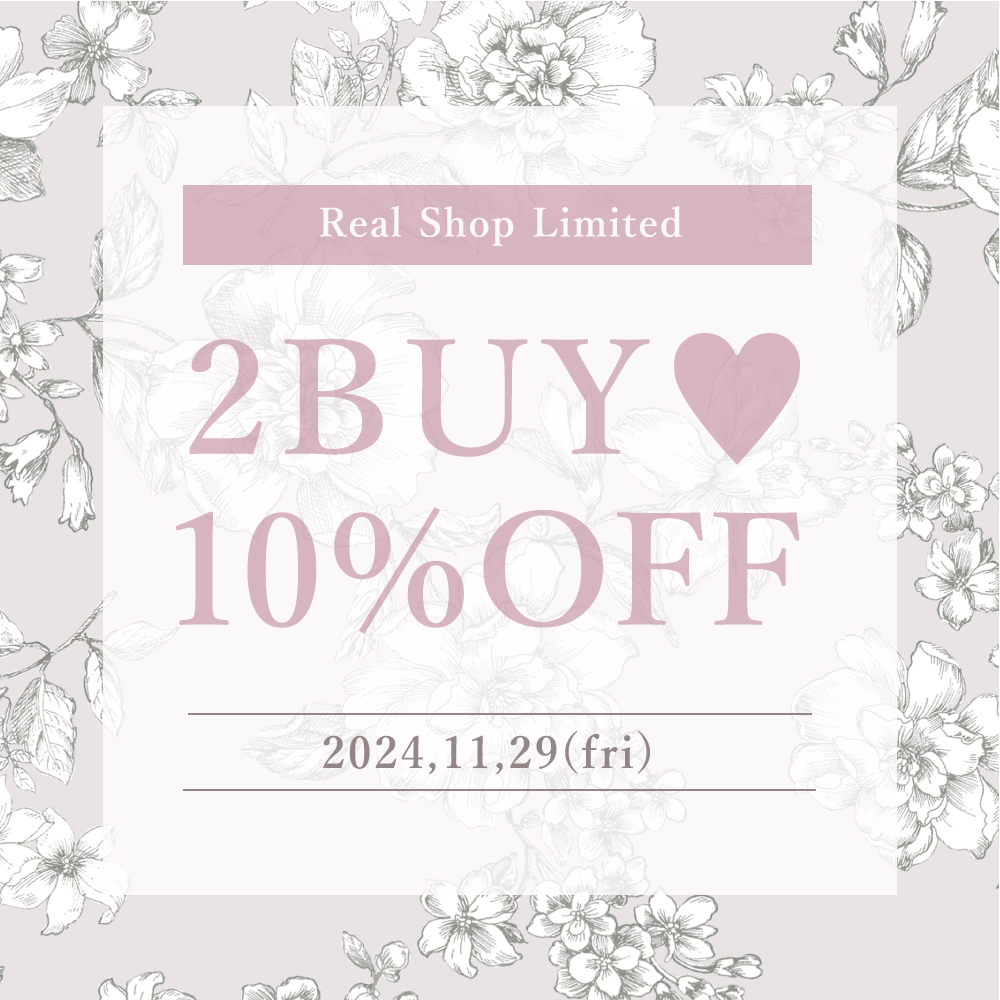 2024.11.28 UP！ REAL SHOP NEWS tocco-closet オフィシャルサイト