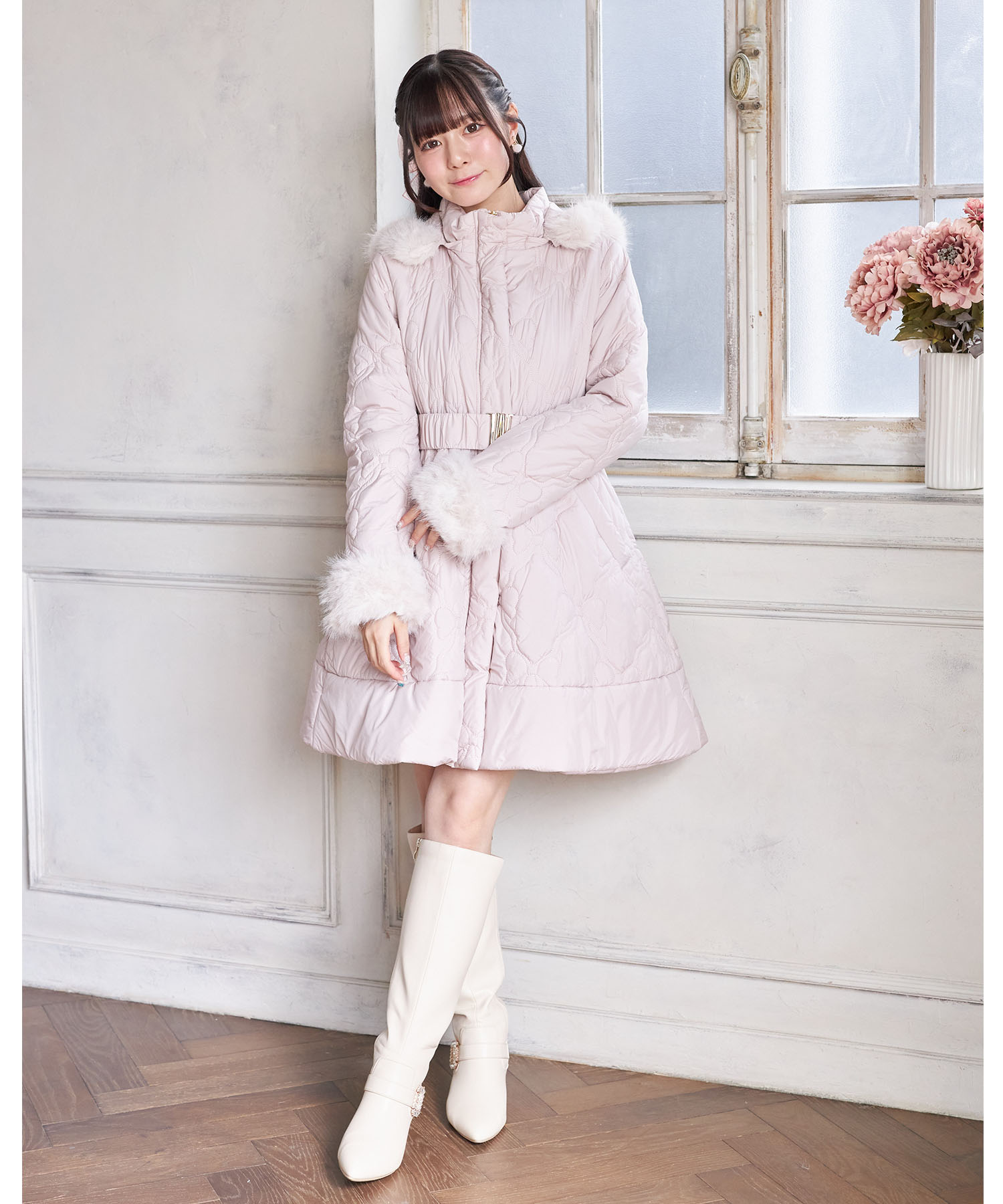 【極美品】TOCCA ノーカラーキルティングフレアコート リボン ネイビー L 2025年最新】tocca コート キルティングの人気アイテム - メルカリ