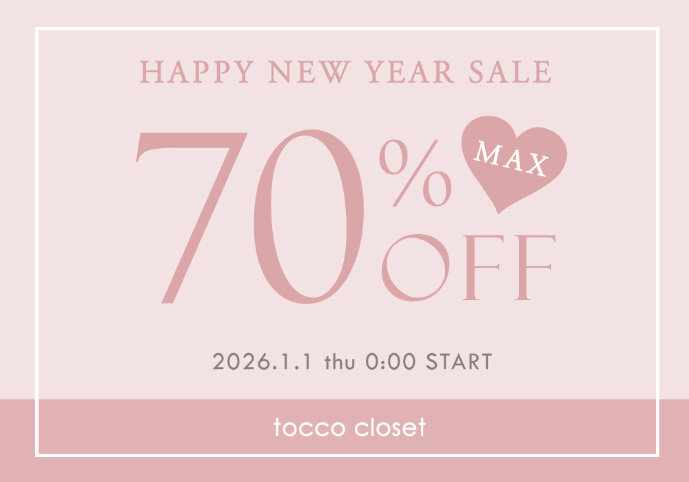 tocco closet(トッコクローゼット) 公式オリジナルブランド｜ONLINE